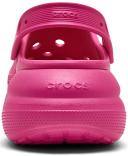 Crocs Classic Crush Womens Juice Pink Clogs - US 5
