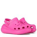 Crocs Classic Crush Womens Juice Pink Clogs - US 5