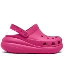 Crocs Classic Crush Womens Juice Pink Clogs - US 5