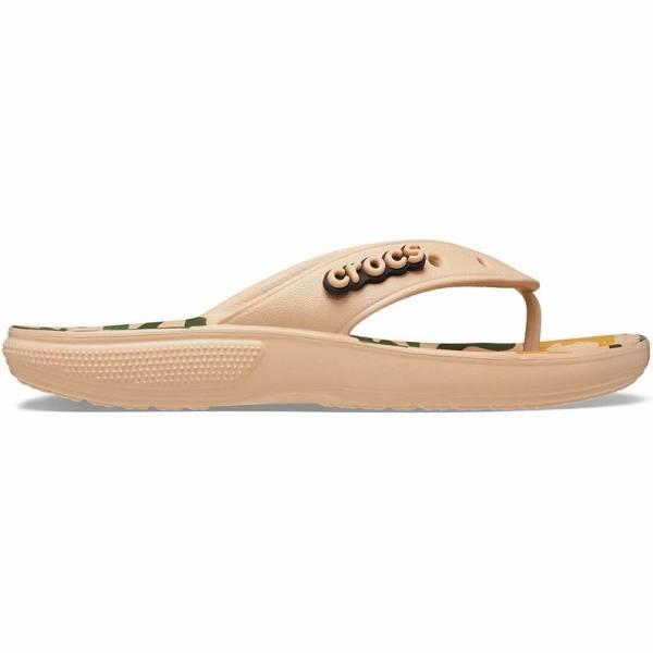 Crocs Classic Flip - Chai/Camo M4W6