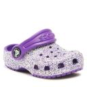 Crocs Classic Glitter Clog Infant | Purple | Toddler
