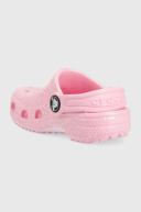 Crocs Classic Glitter Toddler Clogs Pink EU 19-20 Girl 206992-6S0-C4