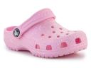 Crocs Classic Glitter Toddler Clogs Pink EU 19-20 Girl 206992-6S0-C4