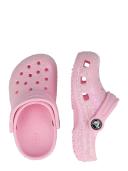Crocs Classic Glitter Toddler Clogs Pink EU 25-26 Girl 206992-6S0-C9