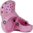 Crocs Classic Glitter Toddler Clogs Pink EU 25-26 Girl 206992-6S0-C9