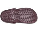 Crocs Classic Lined Clog; Dark Cherry, W9/M7