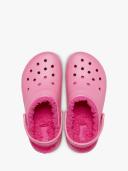 Crocs Classic Lined Clog K Pink Kids - 32-33