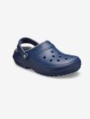 Crocs Classic Lined Clog - Navy/Charcoal