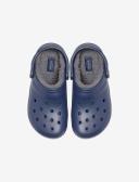 Crocs Classic Lined Clog - Navy/Charcoal