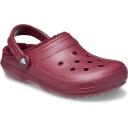 Crocs Classic Lined Clogs - Garnet, Mens US 9/Womens US 11