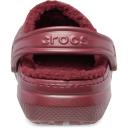 Crocs Classic Lined Clogs - Garnet, Mens US 9/Womens US 11