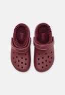 Crocs Classic Lined Clogs - Garnet, Mens US 9/Womens US 11