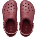 Crocs Classic Lined Clogs - Garnet, Mens US 9/Womens US 11