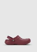 Crocs Classic Lined Clogs - Garnet, Mens US 9/Womens US 11