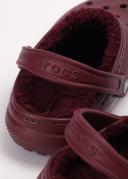 Crocs Classic Lined Clogs - Garnet, Mens US 9/Womens US 11