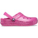 Crocs Classic Lined Glitter T Clogs Pink EU 24