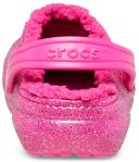 Crocs Classic Lined Glitter T Clogs Pink EU 24