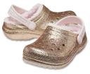 Crocs Classic Lined Glitter T Clogs Pink EU 24