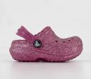 Crocs Classic Lined Glitter T Clogs Pink EU 24