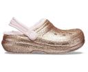 Crocs Classic Lined Glitter T Clogs Pink EU 24