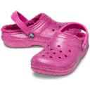 Crocs Classic Lined Glitter T Clogs Pink EU 24