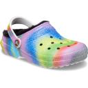 Crocs Classic Lined Spray Dye Clog 208045 White/Multi