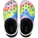 Crocs Classic Lined Spray Dye Clog 208045 White/Multi