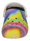 Crocs Classic Lined Spray Dye Clog 208045 White/Multi