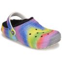 Crocs Classic Lined Spray Dye Clog 208045 White/Multi