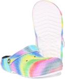 Crocs Classic Lined Spray Dye Clog 208045 White/Multi