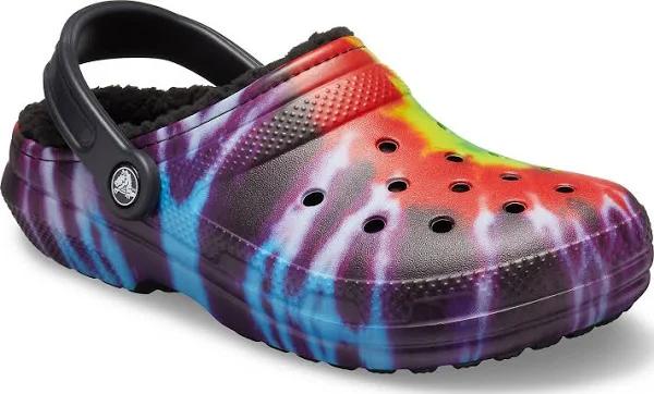 Crocs Classic Lined Tie Dye Multicolour - 34-35