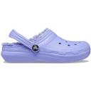 Crocs Classic Lined Toddler Clogs Purple EU 22-23 Girl