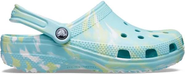 Crocs Classic Marbled Clog 206867 Pure WATER/MULTI