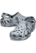 Crocs Classic Marbled Clog Sandals (Light Grey/Multi)