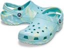 Crocs Classic Marbled Clogs, Pure Water/Multi