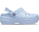 Crocs Classic Plataform Lined Clog Light Blue Women - 34-35
