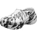 Crocs Classic Platform Marbled Clog Black White US Women's 6
