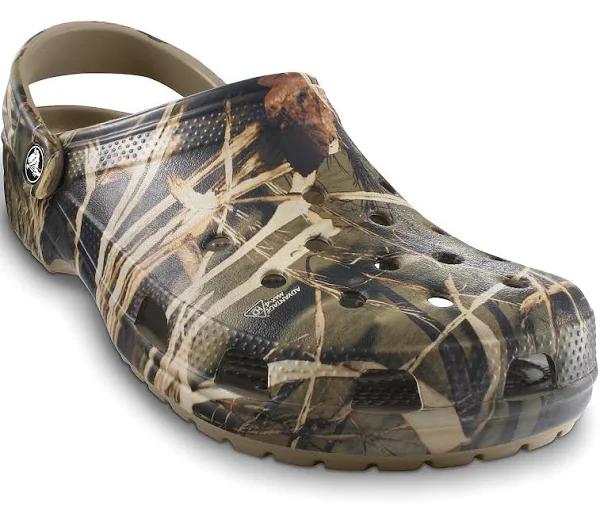Crocs Classic Realtree Clog Khaki, US Men's 16