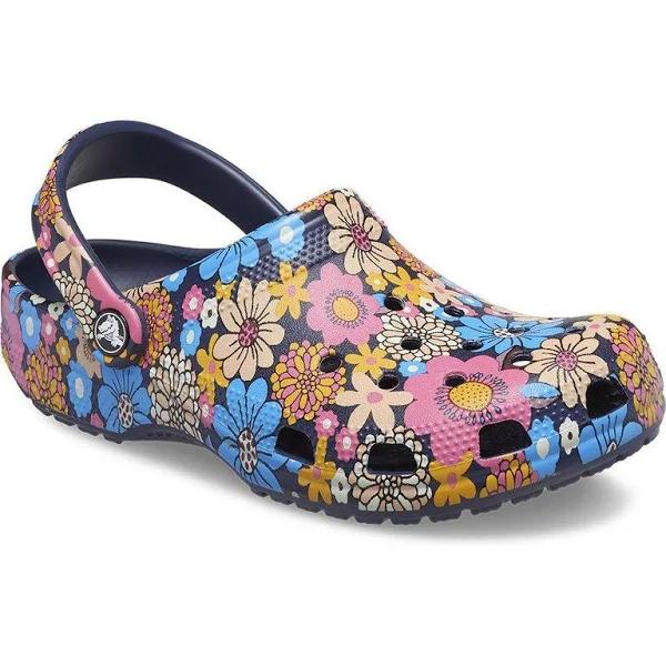 Crocs Classic Retro Floral Clogs Multicolor EU 41-42 Man 208954_4HQ_M8W10