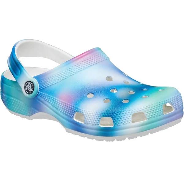 Crocs Classic Solarized Clog - White / Multi