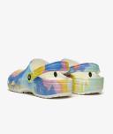 Crocs Classic Tie-Dye Graphic Clog (205453) - White/Multi - M05