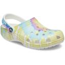 Crocs Classic Tie-Dye Graphic Clog (205453) - White/Multi - M05