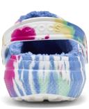 Crocs Classic Tie Dye Lined Clog