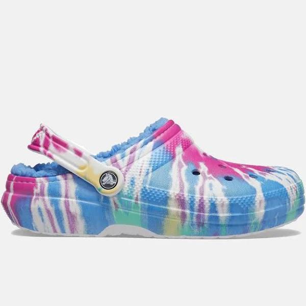 Crocs Classic Tie Dye Lined Clog