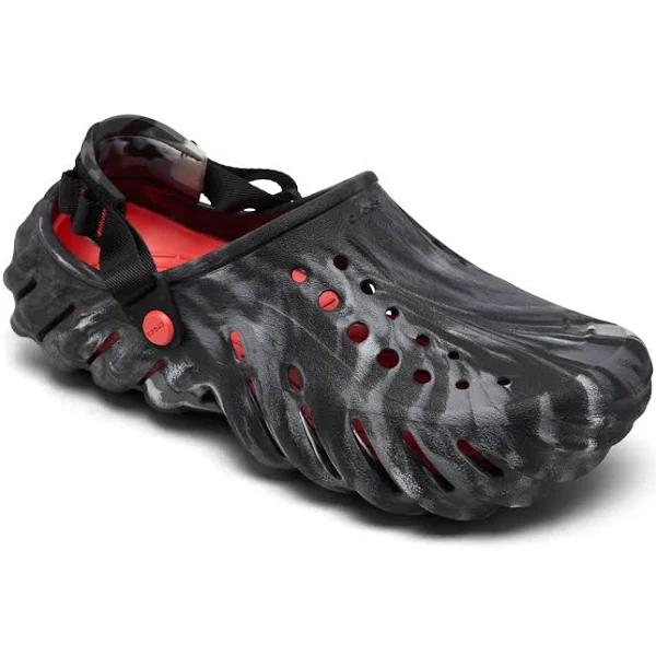 Crocs Echo Marbled Clog Black/ Flame