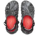 Crocs Echo Marbled Clog Black/Flame UK Size 4
