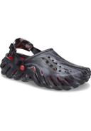Crocs Echo Marbled Clog Black/Flame UK Size 8