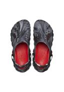 Crocs Echo Marbled Clog Black/Flame UK Size 8
