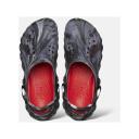 Crocs Echo Marbled Clog Black/Flame UK Size 8