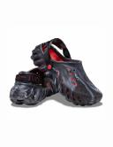 Crocs Echo Marbled Clog Black/Flame UK Size 8